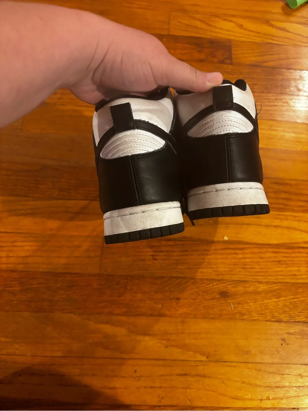 Nike Black and White women’s High-Top Sneakers